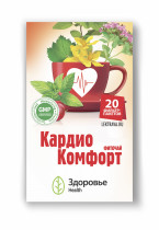 Кардио Комфорт - травяной чай для здоровья сердца и сосудов Кардио Комфорт - травяной чай для здоровья сердца и сосудов